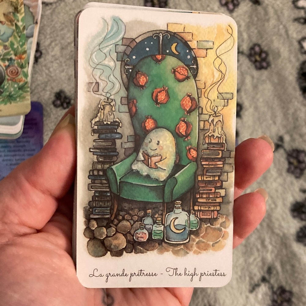 Boo Tarot Deck with Witchy Design - Picture 7 of 8